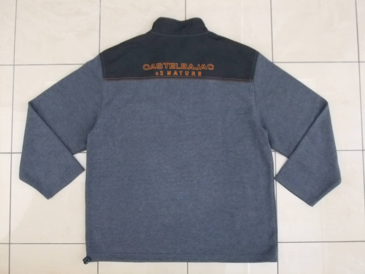 カステルバジャック CASTELBAJAC ＋2 nature ハーフジップ ポロシャツ 
