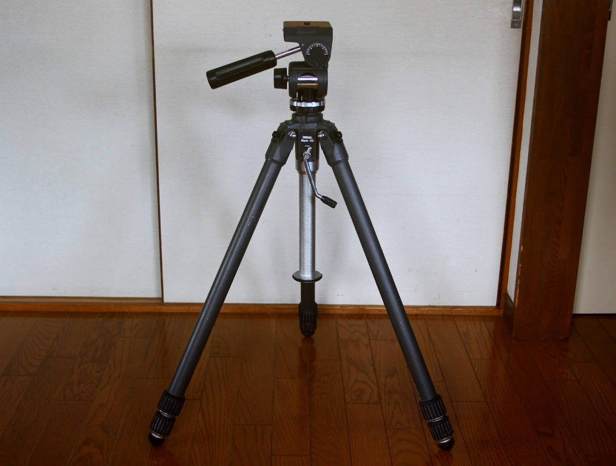 大型三脚 Velbon Mark7D + 雲台PH-270D ベルボン マーク7D