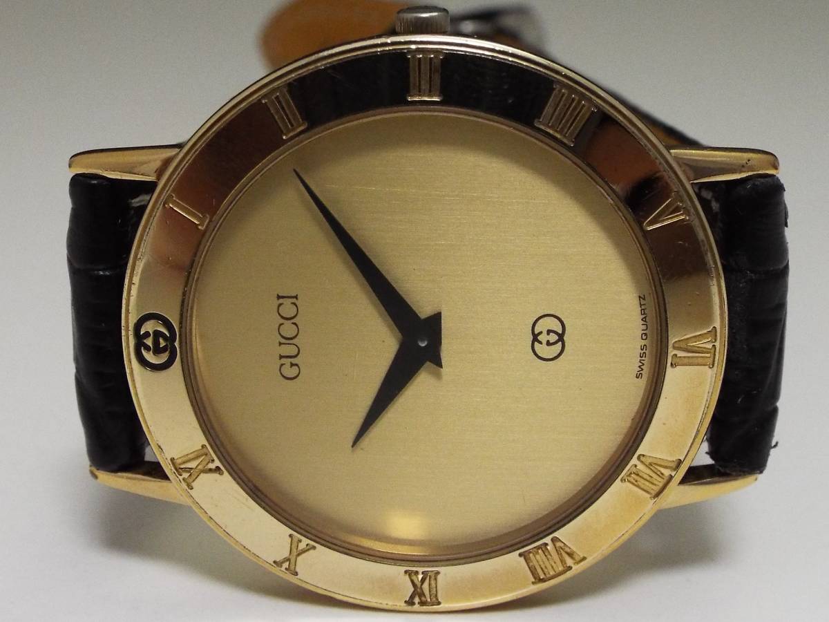 ◇ジャンク品GUCCI⁄グッチ GUCCI グッチ/クオーツ/メンズ腕時計/文字盤