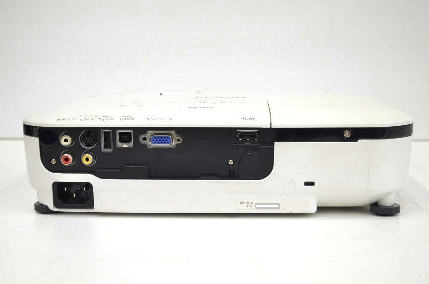 Yahoo!オークション EPSON 2800lm プロジェクター△EB-W12 ランプ使用