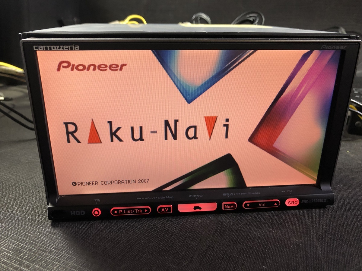 カロッツエリア HDDナビ 楽ナビ AVIC-HRZ88