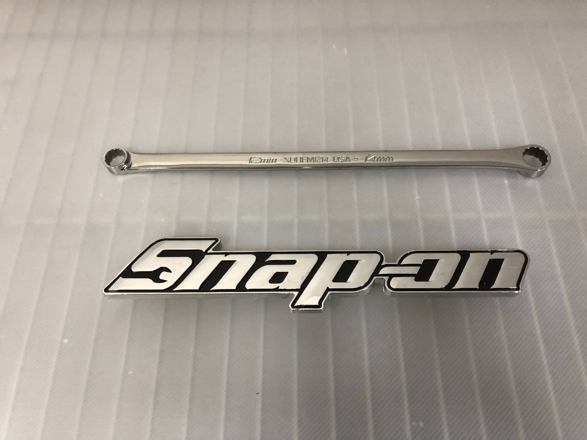 Snap-on スナップオン ロングストレートメガネレンチ 12×14mm 