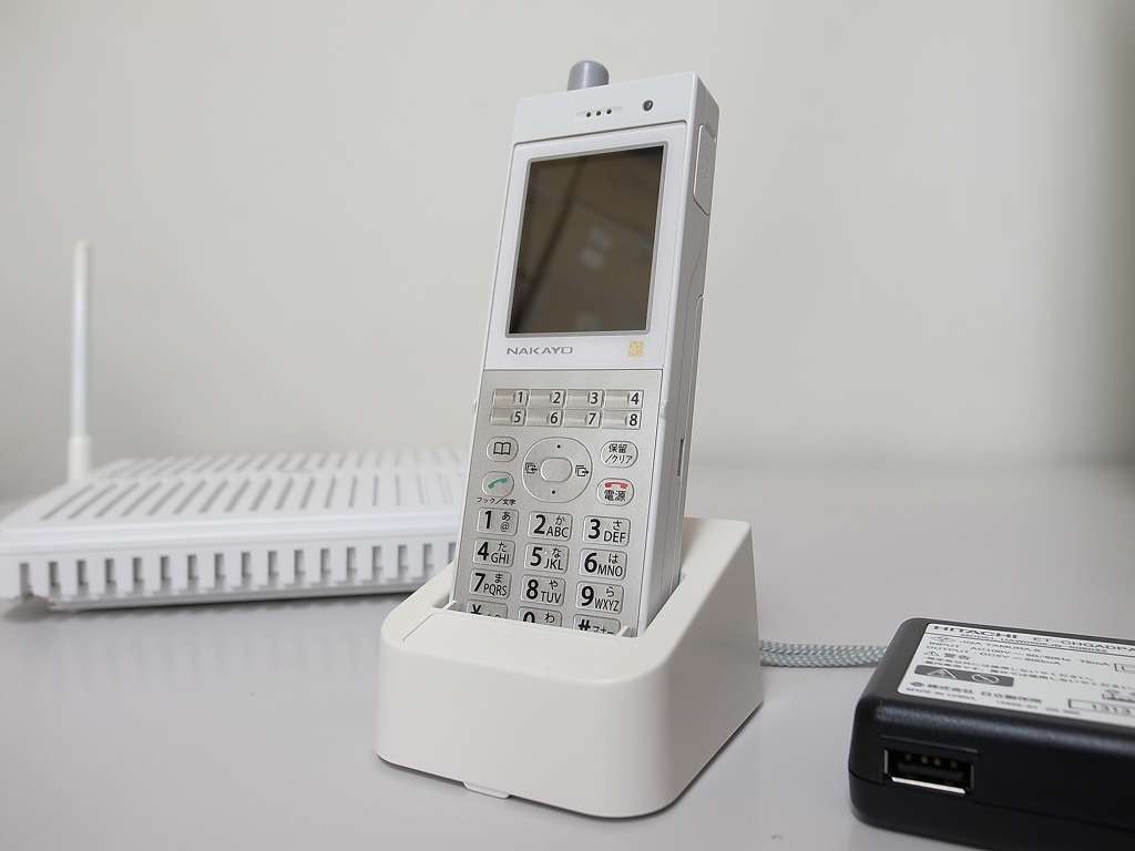 □【☆特価☆】ナカヨ iF デジタルコードレス電話機 【NYC-8iF-DCLS2W