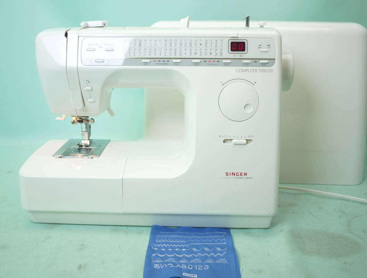 7900DX シンガー ハンドメイド コンピューターミシン 安心保証 文字 