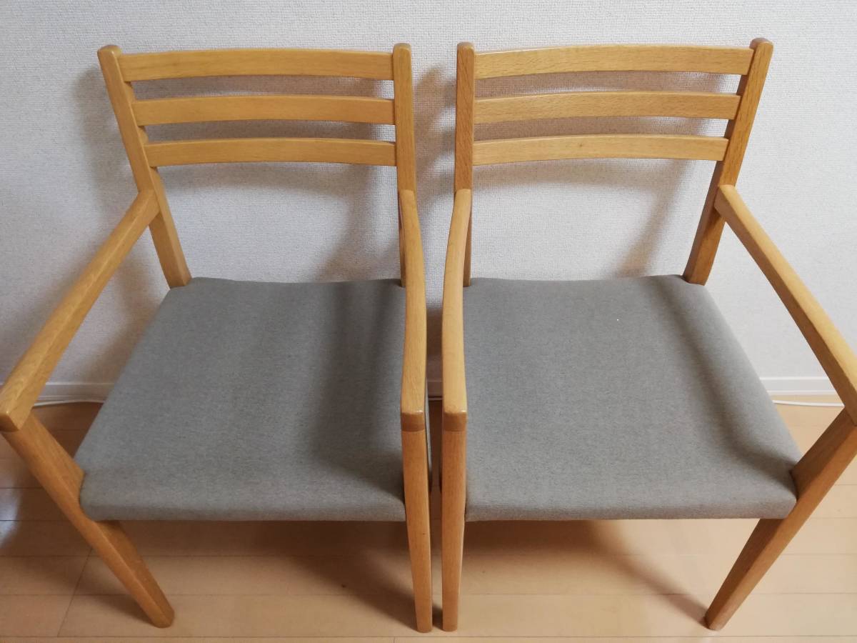 秋田木工 ダイニングチェア ダイニングチェア（アーム付き）「ベバン 