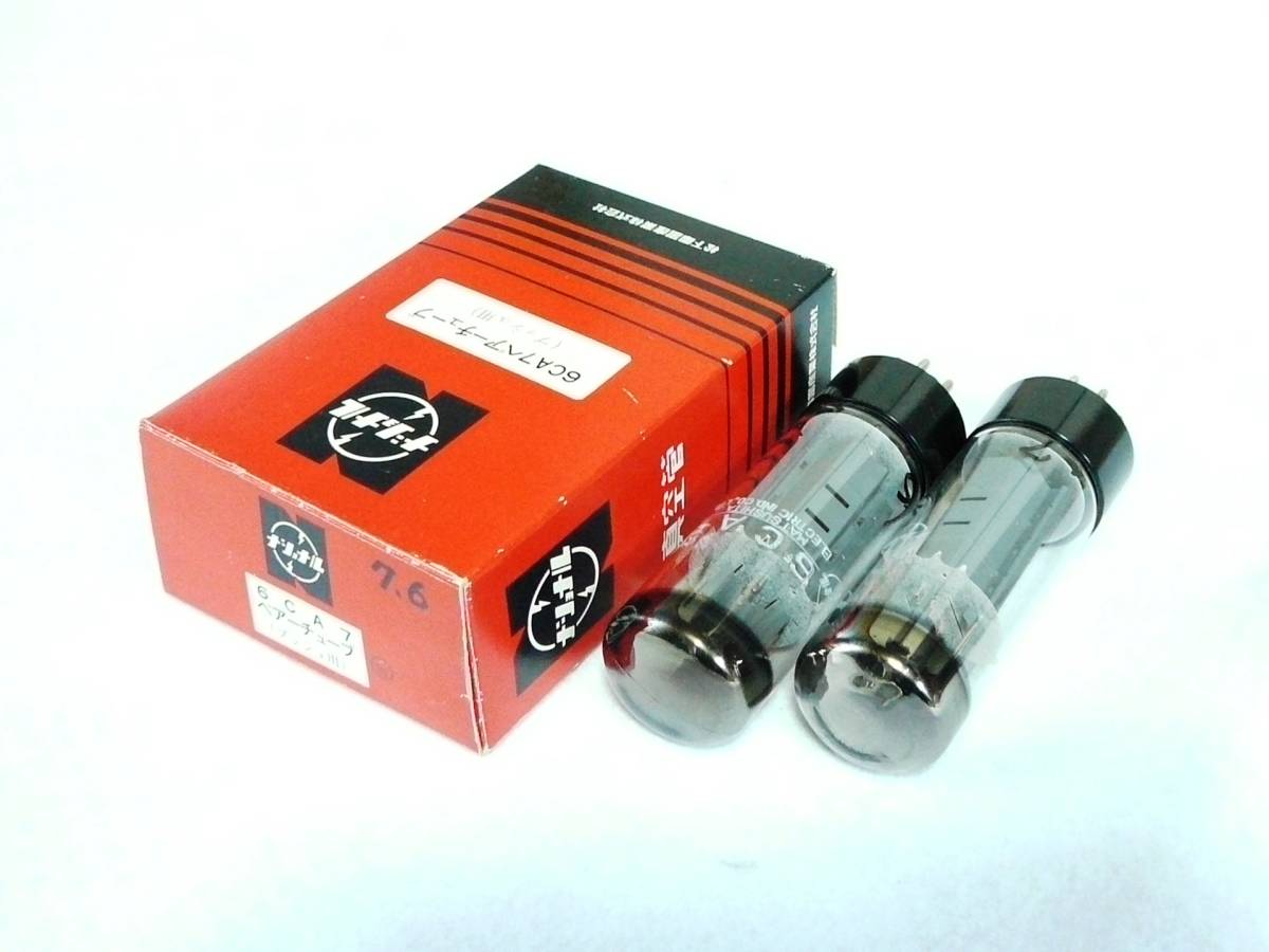 ■【5極出力管・新品】 6CA7 ナショナル ペアー(2本セット) 真空管 気持ち値下げしました NEC EL34 6CA7 メルカリ