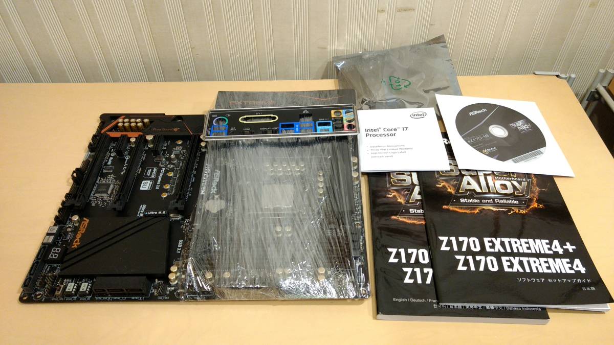 Intel intel Core i7-6700K ASROCK Z170 Extreme4 セット Core i7