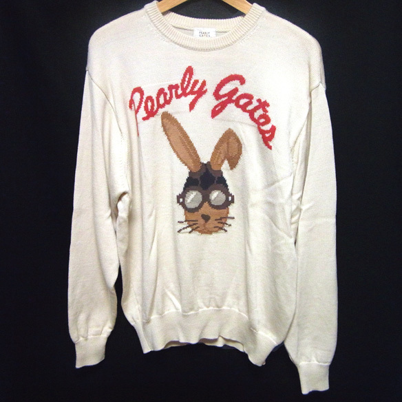 PEARLY GATES パーリーゲイツ ☆ セーター ニット うさぎ ラビット