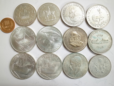 銀品位50%銀貨 12枚