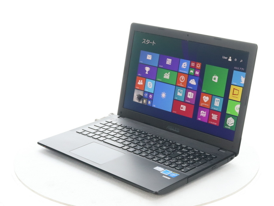 e) ノートPC X55U ASUS WINDOWS8
