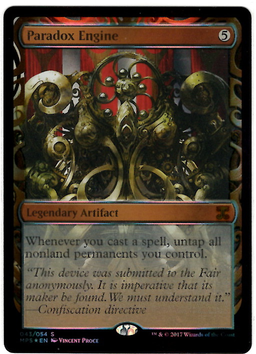 MTG AER パラドックス装置/Paradox Engine マスターピースFOIL（部分