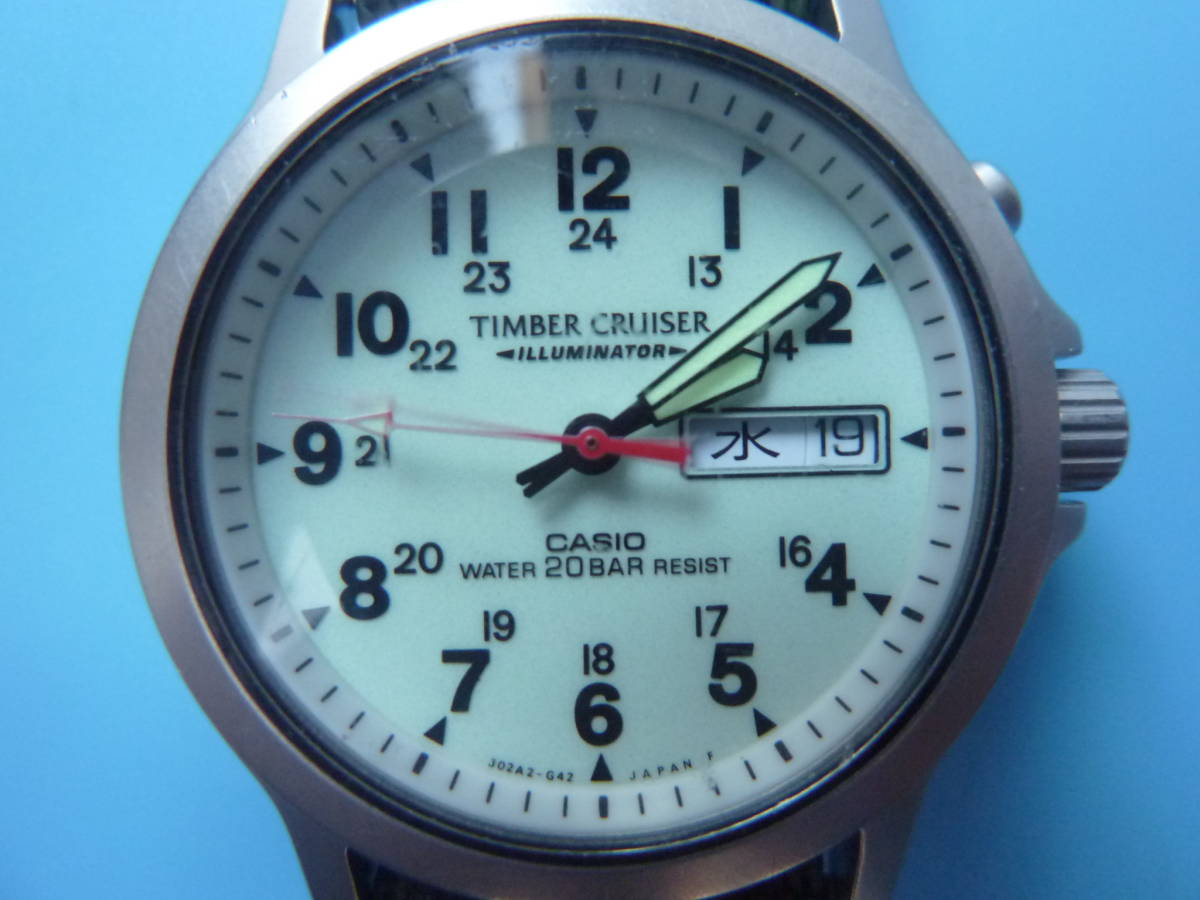 レア物】CASIO TIMBER CRUISER TIC-2 カシオ ティンバークルーザー 