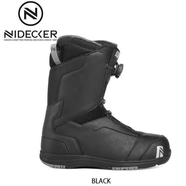 1円 SNB/19 NIDECKER/ナイデッカー AERO COILER/BOA/BLK/25.5cm