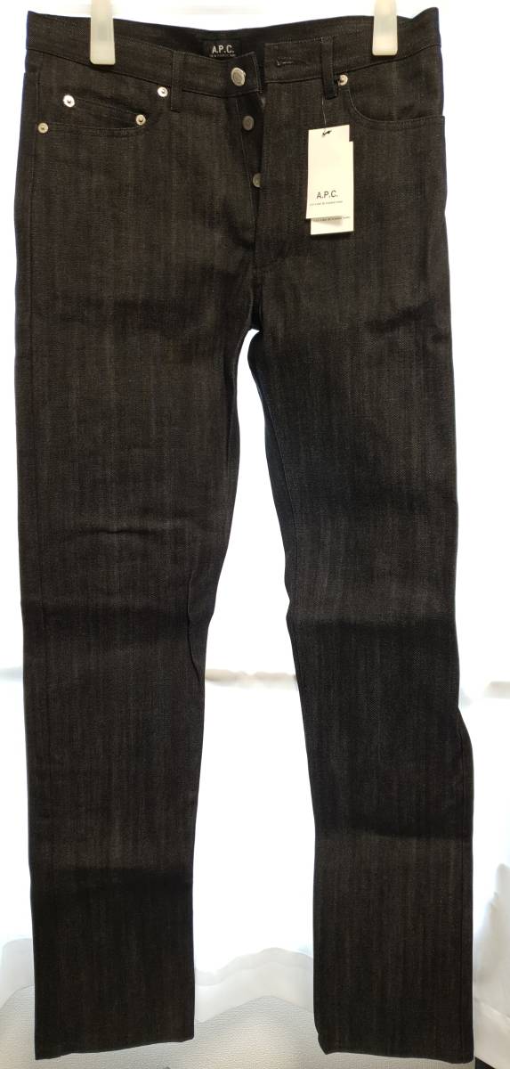 A.P.C アーペーセー ブラックデニム cure 未使用 31インチ 美品 