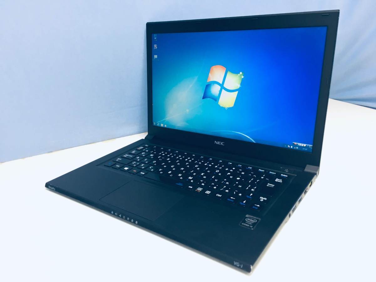 ●NEC VersaPro VG-J / Intel Core i5 4210U 1.70GHz / 128GB / 4GB / Windows7 Pro / 高速SSD搭載 / 高解像度 / 軽量・薄型