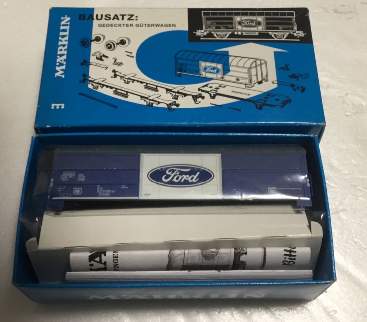 激安大特価，お買い得 メルクリン MarklinHO#48159 "Ford" 有蓋貨車組み立てキット(外国車輌)｜売買されたオークション情報、yahooの商品情報をアーカイブ公開 - オークファン 外国車輌