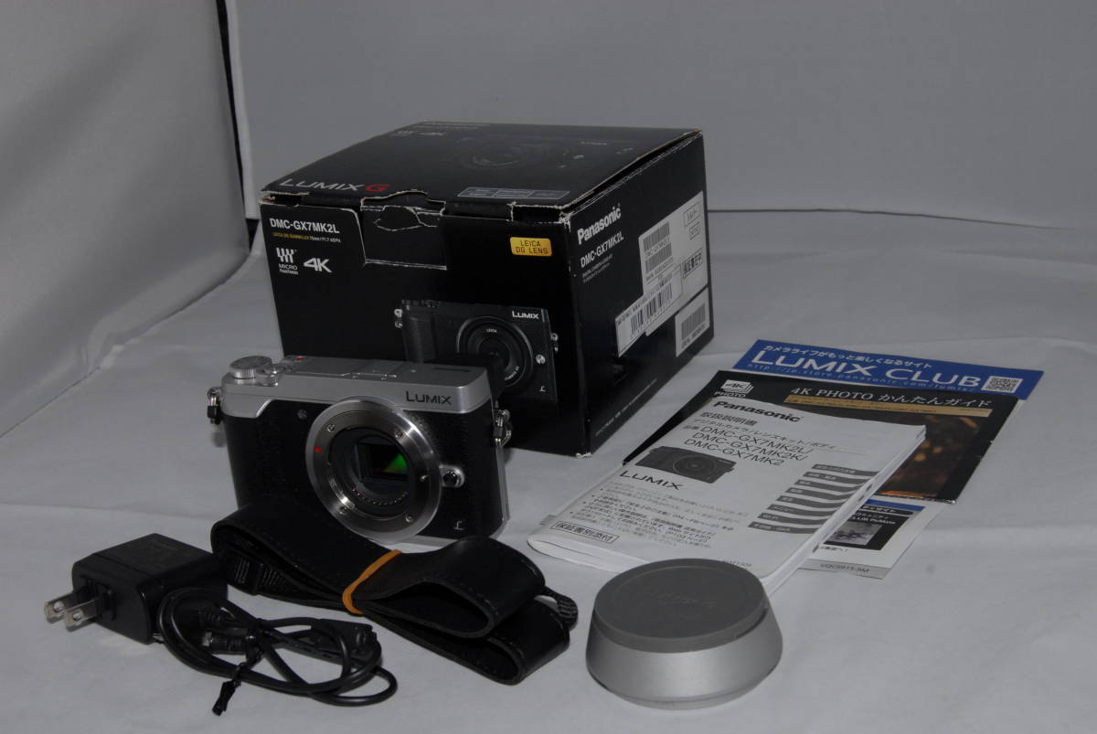 1円スタート☆美品☆パナソニック　Panasonic LUMIX DMC-GX7 MK2 ボディ