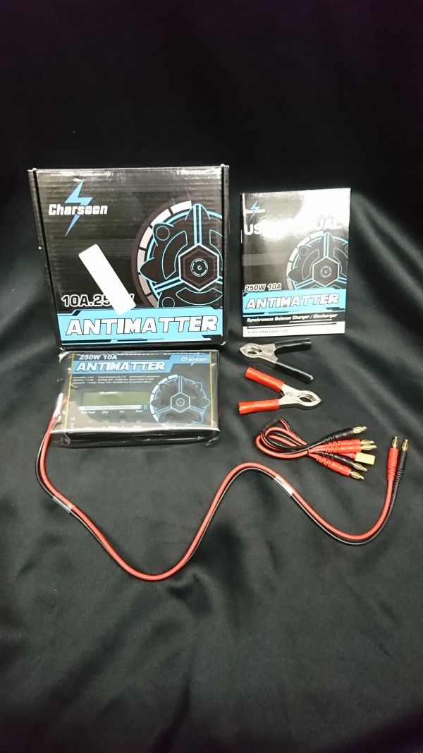 HS36 Charsoon Antimatter 10A 250W アンチマター 充電器 ミニ四駆