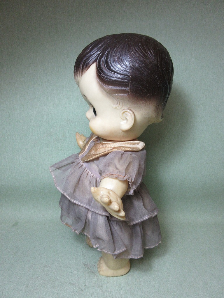 昭和レトロ ヴィンテージ 髪のあるキューピーちゃん デコちゃん 羽付 ソフビ キューピー 売買されたオークション情報 Yahooの商品情報をアーカイブ公開 オークファン Aucfan Com