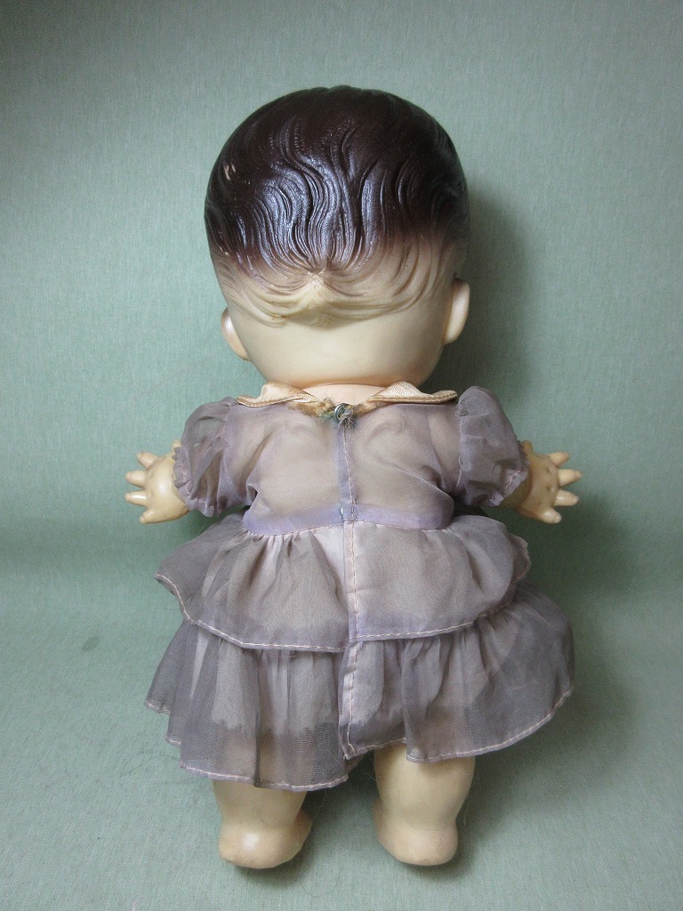 昭和レトロ ヴィンテージ 髪のあるキューピーちゃん デコちゃん 羽付 ソフビ キューピー 売買されたオークション情報 Yahooの商品情報をアーカイブ公開 オークファン Aucfan Com