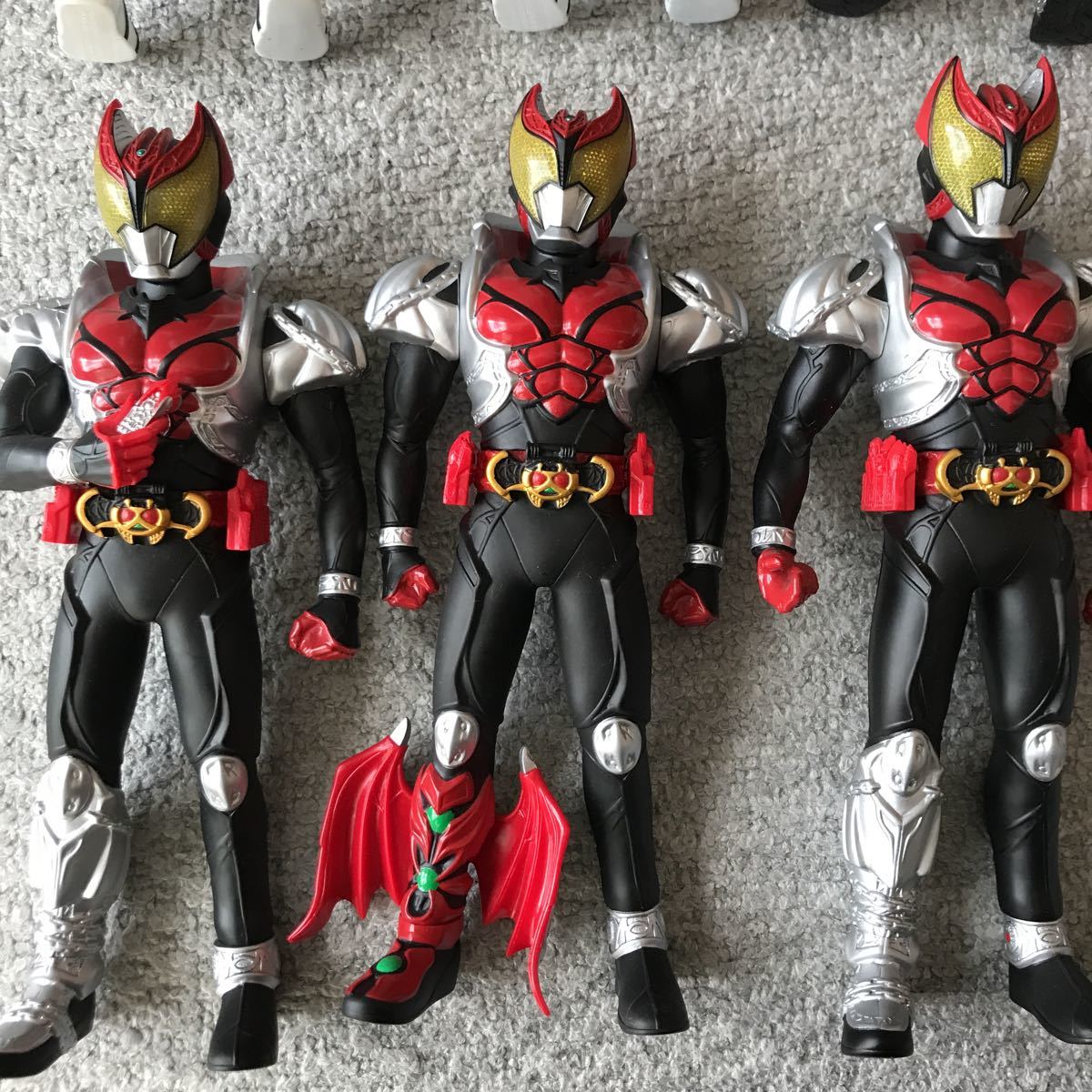 ☆仮面ライダーキバ☆ビッグサイズソフビ☆8体☆美品 