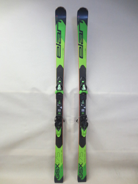 Elan GSX skis - + ELAN Ski ACE walk grip tech, ARROW titanium
