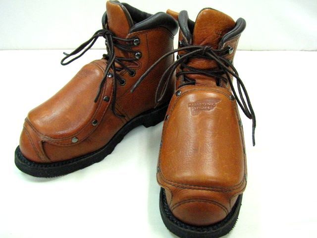 お得，定番 S8 レッドウィング RED WING スチールカバー PT99 4476-1 STEEL TOE 安全靴 ワークブーツ レア(7インチ)｜売買されたオークション情報、yahooの商品情報をアーカイブ公開 - オークファン 7インチ