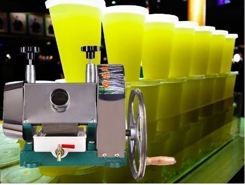 最新版 サトウキビ 絞り機 手動式 サトウキビジューサー_4