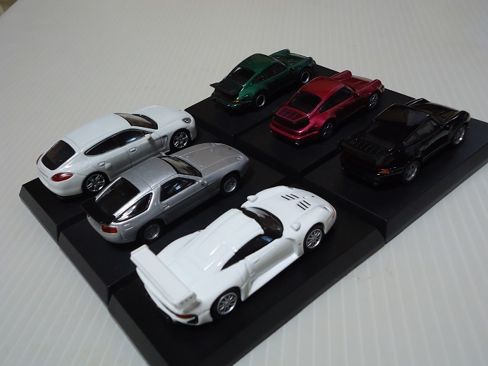 京商 1⁄64 ポルシェ Porsche 六台セット 全カード付 ポルシェ