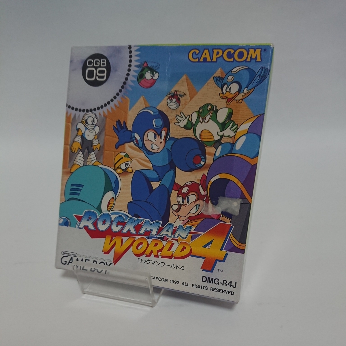 ロックマンワールド4 GB ゲームボーイ 動作確認済!
