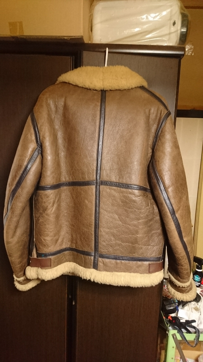 ゴールデンベア B-3 ボマージャケット フライトジャケット 40 レザー