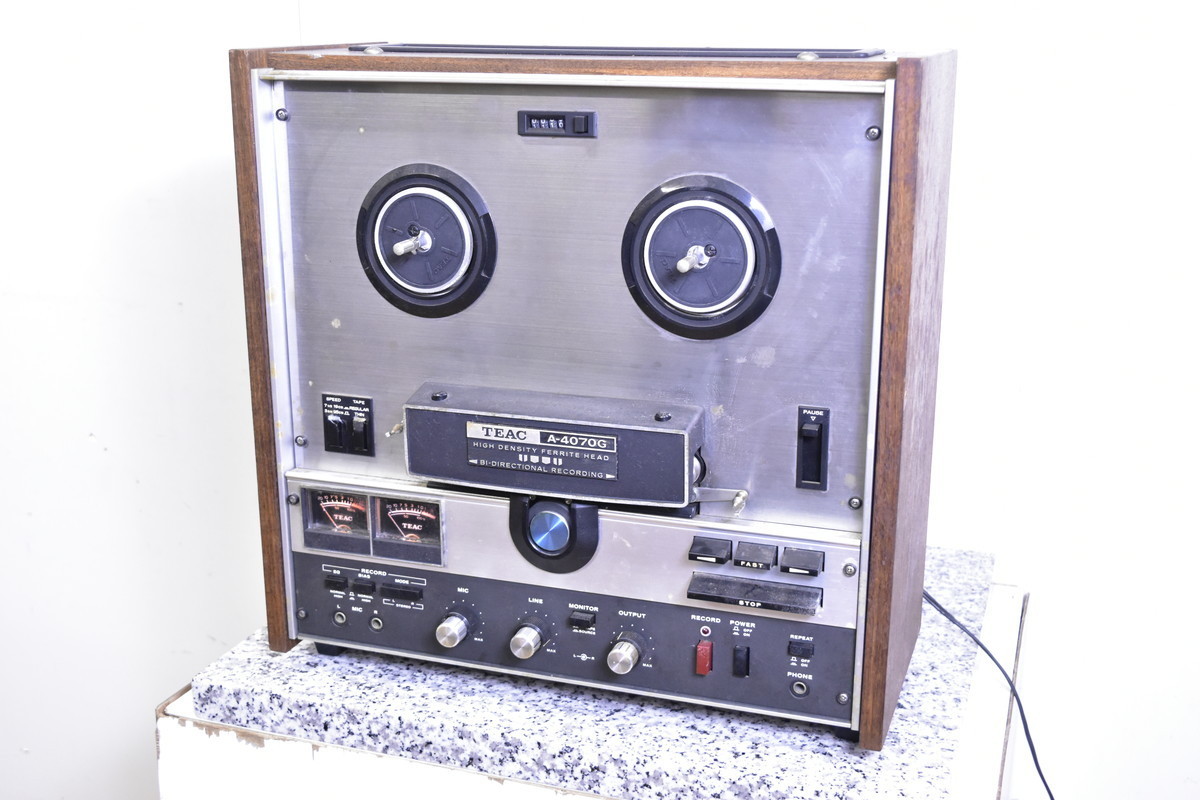 ジャンク品 TEAC X-20R dbx搭載オープンリールテープデッキ