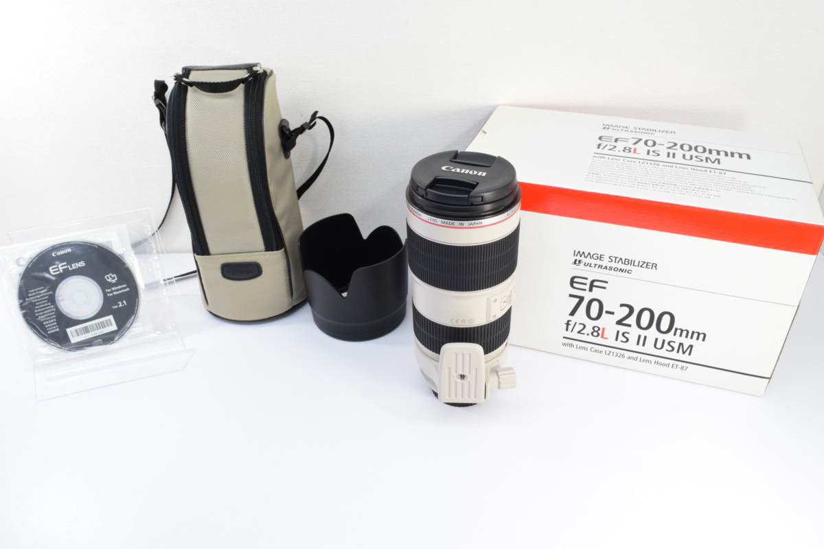 IS Canon EF70-200mm F2.8L PG 中古 ⅡUSM ☆1円スタート、即決あり☆