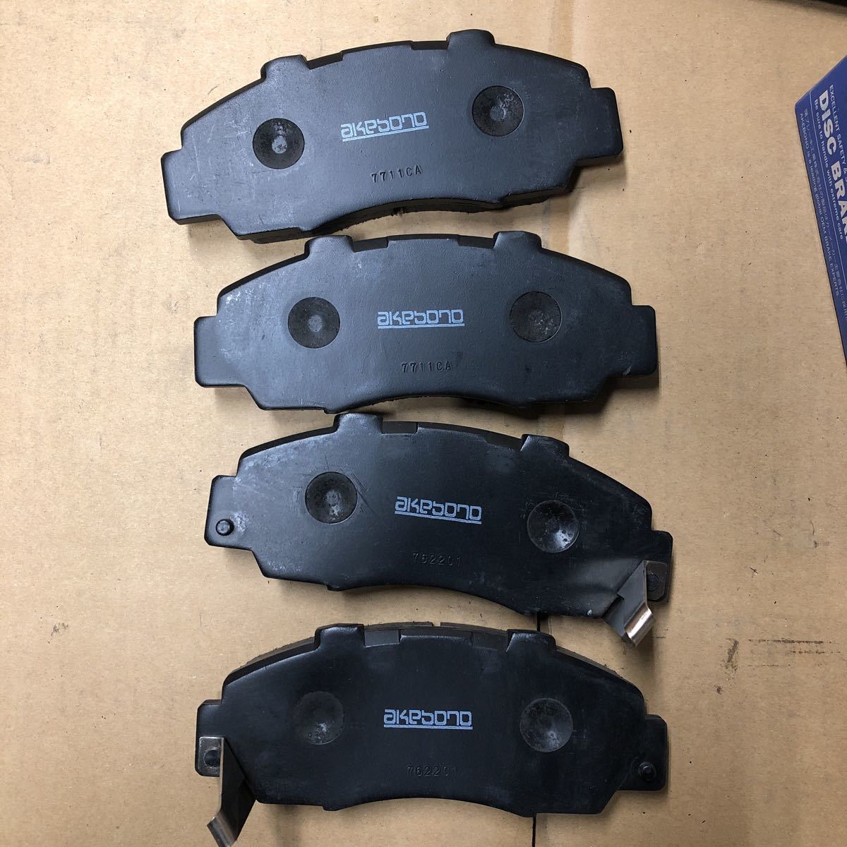 AKEBONO アケボノ ブレーキパッド フロント AN-358WK ホンダ HONDA アケボノ AN-358WK フロント ブレーキパッド ホンダ アコード オデッセイ ステップワゴン プレリュード レジェンド用 新品 全国送料無料