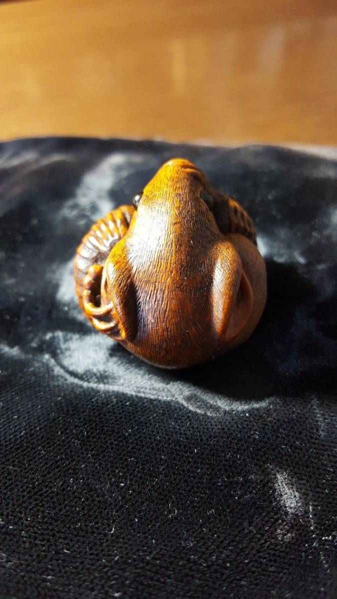 根付(丸鼠) 丸ネズミ根付け Netsuke of 【公式通販】