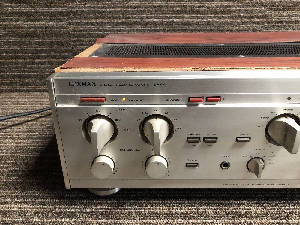 LUXMAN ジャンク L ラックスマンl-510プリメインアンプ L-510