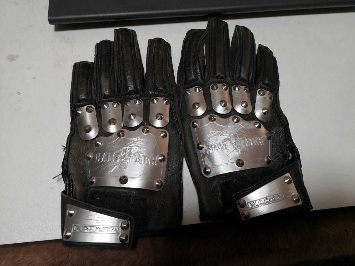 カドヤKADOYAハンマーグローブMサイズ中古品 カドヤ バトル系ハンマー