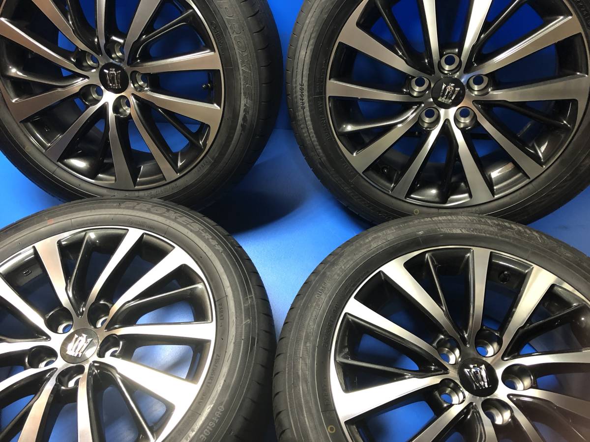 新車外し 新型クラウン 17インチ 純正アルミホイール 220系 S G 新品 中古 RS アスリート ロイヤル 8W453_1