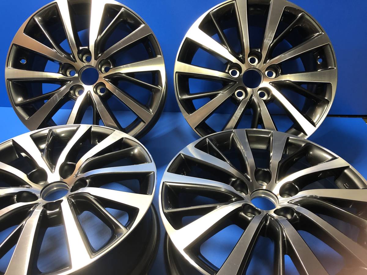 新車外し 新型クラウン 17インチ 純正アルミホイール 220系 S G 新品 中古 RS アスリート ロイヤル 8W453_2