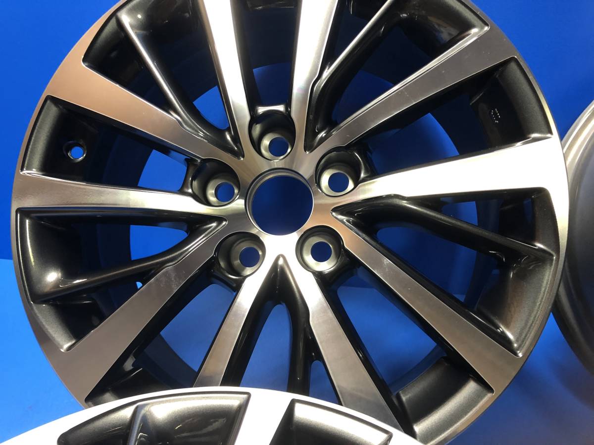 新車外し 新型クラウン 17インチ 純正アルミホイール 220系 S G 新品 中古 RS アスリート ロイヤル 8W453_4