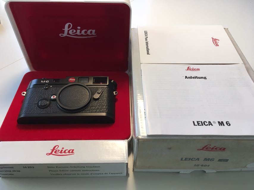 ライカ leica M6 ビッグネーム 元箱 取説の入札履歴 - 入札者の順位