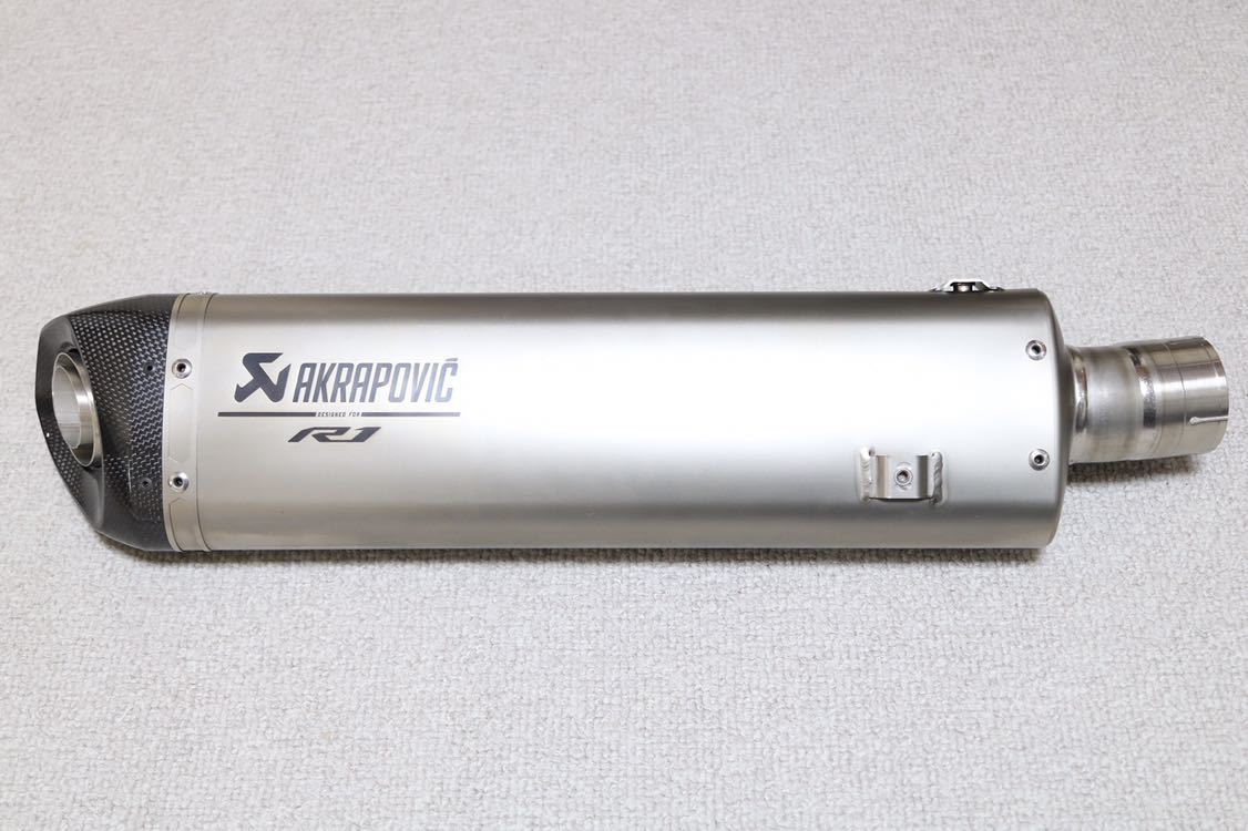 YZF-R1 AKRAPOVIC チタンスリップオンマフラー アクラポビッチ