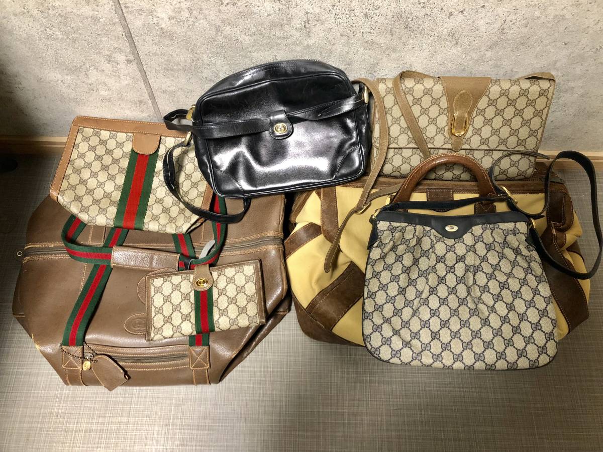 ショルダーバッグ GUCCI シェリーライン グッチ オールドグッチ 