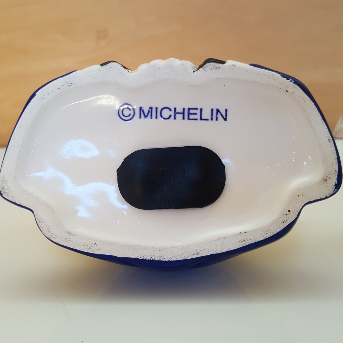 MICHELIN ミシュラン ビバンダム 福助 陶器製 貯金箱 BIB100周年