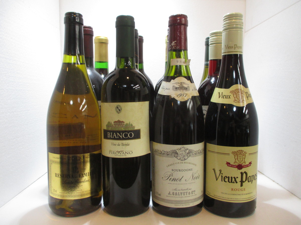 ワイン6本セット 1円】～ 古酒 ワイン 等 12本セット カルベ ブルゴーニュ ルージュ