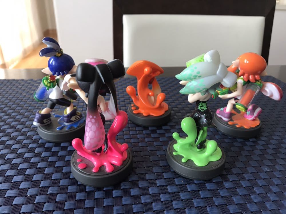 amiboセット スプラトゥーン ＆ ゼルダの伝説 8点セット！ スプラ