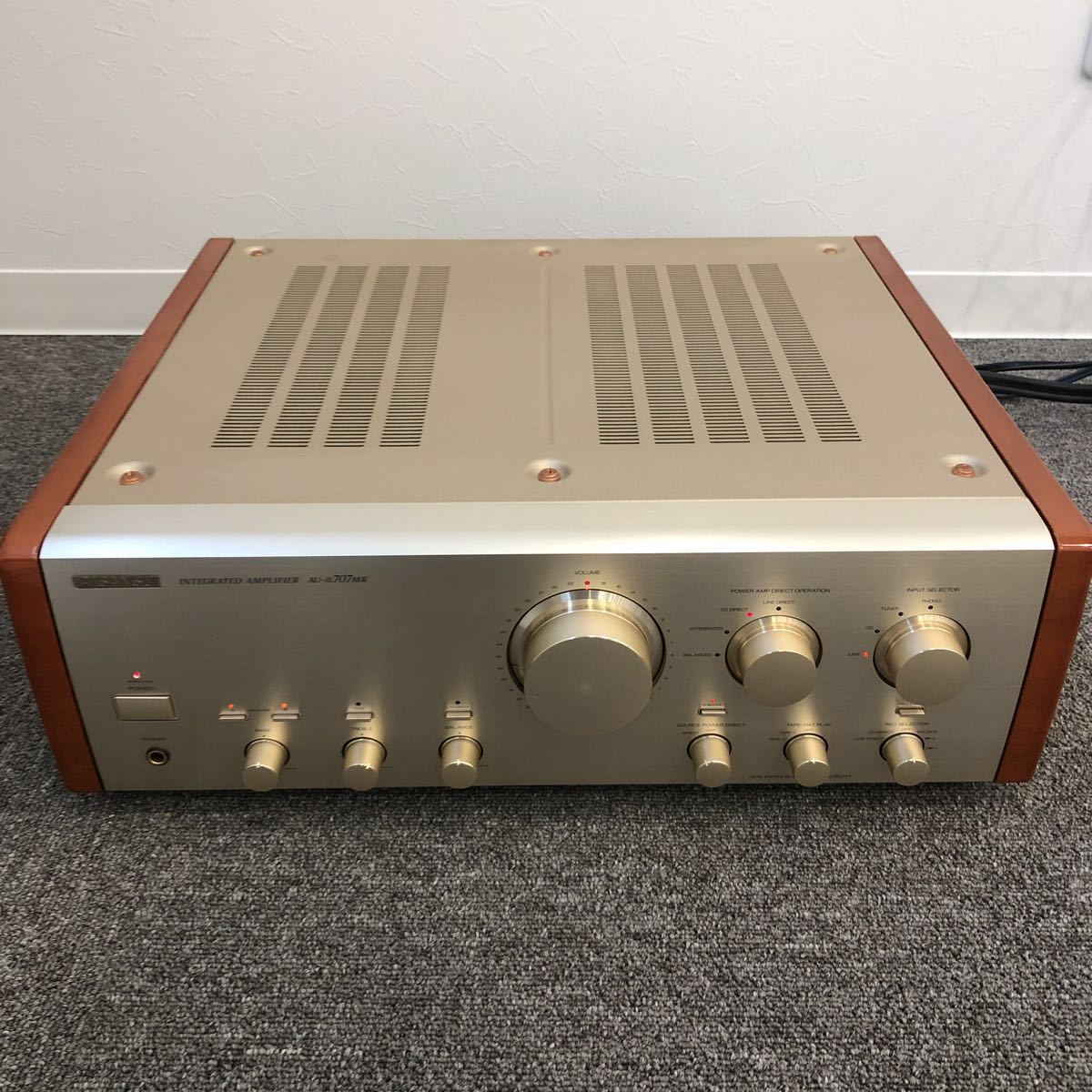 SANSUI AU-707MR インテグレーテッドアンプ AU-α707MR SANSUI サンスイ プリメインアンプ AU-a707MR AU-α707MRの