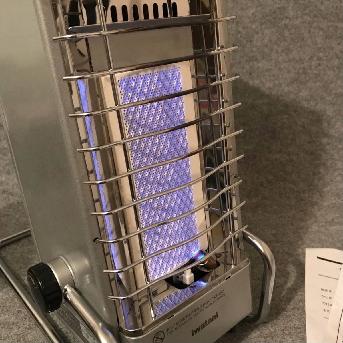 イワタニ カセットヒーター CB-8 iwatani 動作品 カセット容器組込み式
