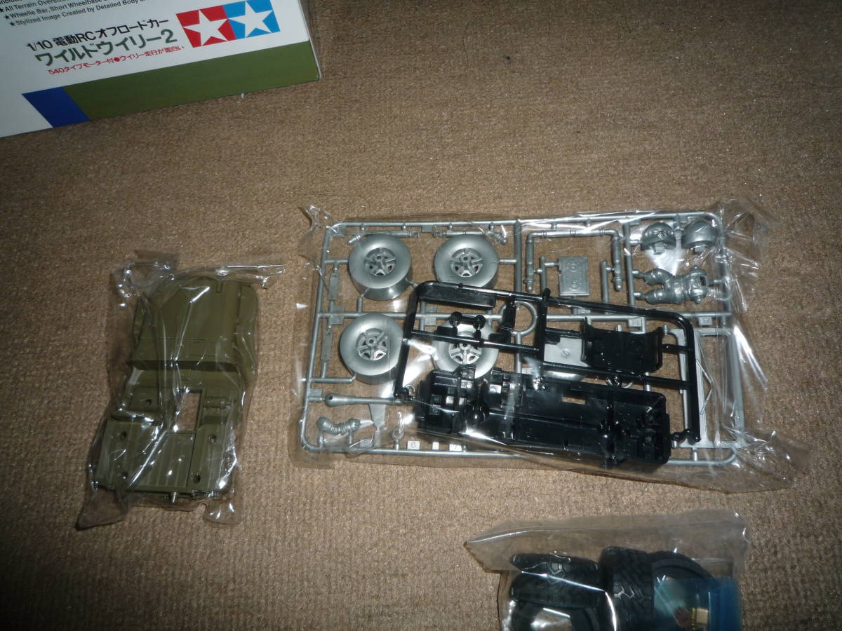 未組立タミヤ ミニ四駆 ワイルドウイリスJr. 小鹿製KIT NO.1910
