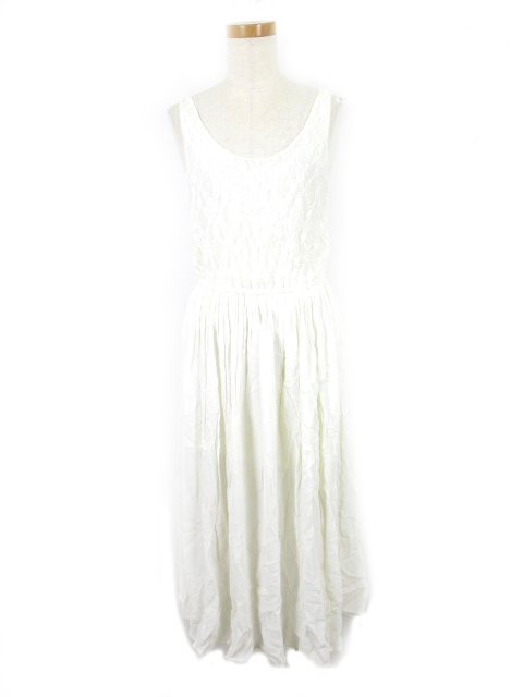 ミスティック Mystic ワンピース ロング マキシ ノースリーブ フレアー 刺繍 レース 花柄 フラワー 白 ホワイト F レディース ワンピース 売買されたオークション情報 Yahooの商品情報をアーカイブ公開 オークファン Aucfan Com